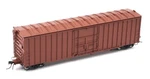 Tangent Ho Scale "conrail Red" Pennsylvania X58 Box Car - Undecorated. Fixed Price $55.00.
