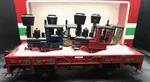 Lgb 42100 Christmas Locomotive Knome With Snow Flat Car Scale New. Fixed Price $129.95.