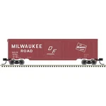 Atlas Trainman 50' Single-door Boxcar Milwaukee Road #51580 50006916. Fixed Price $29.98.