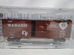 Kadee Ho Scale Wabash 40' PS1 Box Car #7602 8' Door Nos Sealed 5306. Fixed Price $36.00.