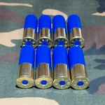 12 Gauge 3/4" Snap Caps Training Rounds Set Of 8 Safety Blue High Brass 1OZ. Fixed Price $17.99.