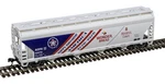 Atlas 50007120 Scale Trainman 5250 4-BAY Covered Hopper Acfx #56670. Fixed Price $21.69.