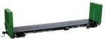 Walthers Proto Ho Scale 50' Bulkhead Flatcar Duluth, Winnipeg & Pacific Dwc. Fixed Price $34.16.