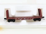 Z Scale Kadee Micro-trains Mtl 14602-2 Prr Pennsylvania Bulkhead Flat Car 469300. Fixed Price $34.95.
