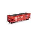 Athearn 33080 Cb&q 40' Offset Coal Hopper With Load #170008. Fixed Price $43.99.