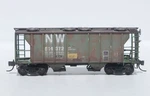Nw. Scale. Bay Covered Hopper PS-2 Weathered. Rd# 514372. Micro Trains. New.. Fixed Price $77.66.