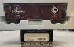 K-line, K765-1531, Erie Lackawanna Boxcar, #63404 (F52). Fixed Price $28.95.