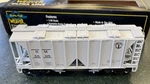 Weaver Scale 2-RAIL Boston & Maine AC-2 Covered Hopper. Fixed Price $40.00.