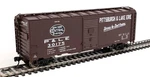 Ho Scale Walthers Mainline 910-2736 Pittsburgh & Lake Erie Nyc 40' Aar Boxcar. Fixed Price $33.24.
