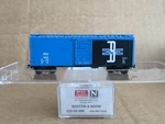 Micro-trains #020 00 696 Boston And Maine Boxcar N-scale. Fixed Price $16.38.