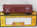 Mth 30-7413 Texas Pacific Semi Scale Car Rd# 41200 T&p Railway Boxed 1997. Fixed Price $39.95.