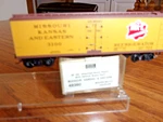Micro-trains 49360 N-scale Missouri, Kansas & Eastern Reefer #3100. Fixed Price $16.75.