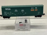 Scale Micro Trains Mtl 75040 Tropicana Uslx 13087 Box Car. Fixed Price $24.50.