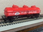Cooks Paint & Varnish Triple Dome Tank Car Ho Scale New. Fixed Price $54.95.