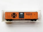 N-scale Micro-trains #70070 Atsf Mtc Rib-side Mechanical Reefer Sfrc 1707. Fixed Price $18.00.