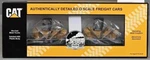 T-o Mth 20-98496 Caterpillar Flatcar W/(2) Xw Vibratory Asphalt Compactor. Fixed Price $99.99.