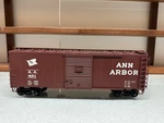Scale 2 Atlas Ann Arbor Railroad Boxcar #401 Preowned. Fixed Price $49.95.