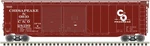 Atlas Ho Postwar 50' Double-door Boxcar Chesapeake & Ohio Co #28124 20006573. Fixed Price $40.98.