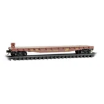 Micro Trains Chicago North Western 50' Flat Car Fishbelly Side W/ Mount. Fixed Price $24.95.