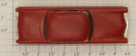 Lionel 6414-25 Red Repro Automobile With Chrome Bumpers. Fixed Price $12.00.