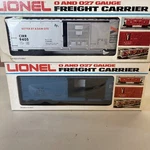 Vintage Lionel Gauge #6-9768 Boston And Maine & Chatahoochie Box Cars Used. Fixed Price $23.00.