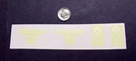 Lionel Oo Pre-war #0024 Pennsylvania Boxcar Pre-trimmed Waterslide Decal. Fixed Price $12.00.
