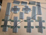 Lot Of 38 Pieces Lionel Fastrack Gauge Rail. Fixed Price $99.99.