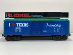 Lionel Love Texas Boxcar 6-19915! Gauge Train LN/C8. Fixed Price $17.88.