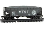 Micro Trains Scale New 2026 Mt&l Coal Hopper Car #7343 05550620. Fixed Price $23.73.
