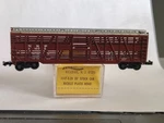 Atlas N-scale 50' Stock Car Nickel Plate Road Nkp Rd# 41028 Ex Cond In Case. Fixed Price $12.98.