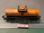 American Flyer Train Orange Hooker Tanker Gatx 24329 1961-65 W/pikemaster Lotb. Fixed Price $32.45.