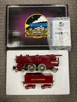 + Mth Standard Gauge Tinplate Ives Red 1134 Steam Locomotive Traditional *st. Fixed Price $1999.99.