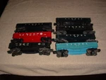 7- Lionel Gondola Cars S.p. + Prr 027 Ga.. Fixed Price $65.00.