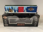 Mth Railking Harley Davidson Christmas Boxcar 30-74355 Gauge Train Motorcycle. Fixed Price $99.95.