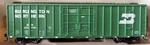 Athearn 87415 Ho Burlington Northern 50-FT Fmc Plug Door Box Car Bn 322496 Green. Fixed Price $25.46.