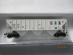 Trainworx # 24424-01 Csxt PS2CD 4427' Covered Hopper N-scale. Fixed Price $32.95.