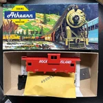 Athearn Ho 5366, Wide Vision Caboose Kit, Rock Island 17058. Fixed Price $13.95.