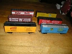 Ho Train Lot 6IBP6. Ahm Athearn Freight Cars. Fixed Price $43.00.