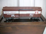 K-line #K-643406 Pennsylvania Rr Llc Service Boxcar, Used No. Fixed Price $21.75.