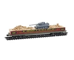 Micro-trains Scale 68 Dodx Flatcar Wwii 80TH Anniversary Honorary #1370. Fixed Price $79.75.