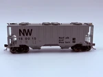 Atlas 20007698 - Master Portec 3000 Covered Hopper "norfolk & Western". Fixed Price $58.07.