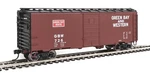 Ho Scale Walthers Mainline 910-1426 Green Bay & Western 40' PS-1 Boxcar. Fixed Price $33.24.