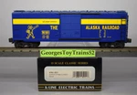 K-line 3-RAIL Scale #761011 Arr Alaska Classic Box Car K761-1011 Nib Msrp $45. Fixed Price $35.00.