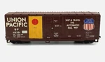 Vtg Athearn 2096 Ho Scale Union Pacific 40' Grain Loading Boxcar Road #113321. Fixed Price $11.00.