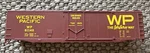 Athearn By Bev-bel Ho 50' Plug Door Box Car Shell Western Pacific #61148. Fixed Price $9.98.