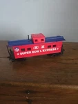 Ho Scale Nfl Super Bowl Express Caboose Mantua Collectible No Box. Fixed Price $25.00.
