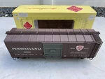 Aristocraft G Scale Pennsylvania Railroad Steel Box Car. Fixed Price $59.99.