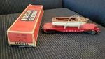 Vintage Lionel 6801 Flat Car With Brown Boat Post War. Fixed Price $50.00.
