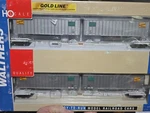 Walthers Ho Scale Freight Car Set Flexi-van Flat W/trailer 2 Pack New.... Fixed Price $125.00.