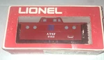 Lionel /O-27 Santa Fe Atsf Lighted Caboose #6-9163 In Box. Fixed Price $8.95.